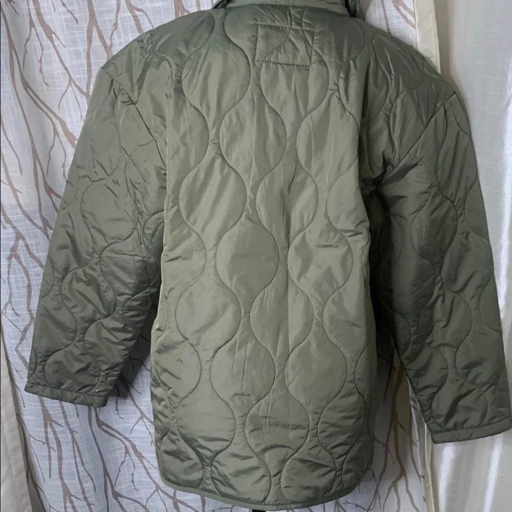 OLD NAVY KIDS BOY/GIRL Olive Quilted Jacket